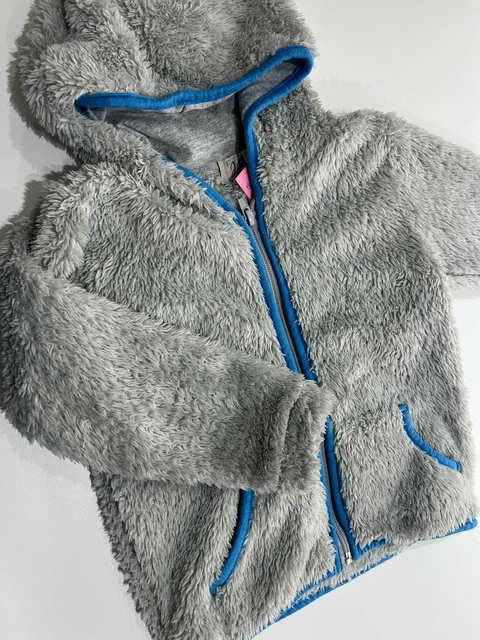 Campera peludita gris Jackboe 4a(43) - comprar online