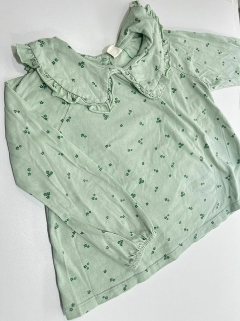 REmera ml con cuello verde Cheeky t4a (306) - comprar online