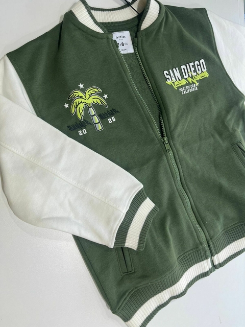 Campera verde San diego t7-8a NUEVA LEFTIES(01) - comprar online