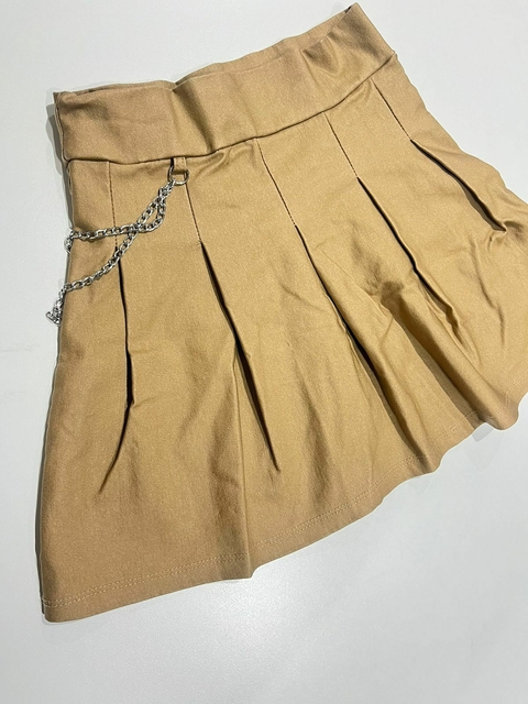 POllera marron con cadena elastizada t8-10a (187) - comprar online