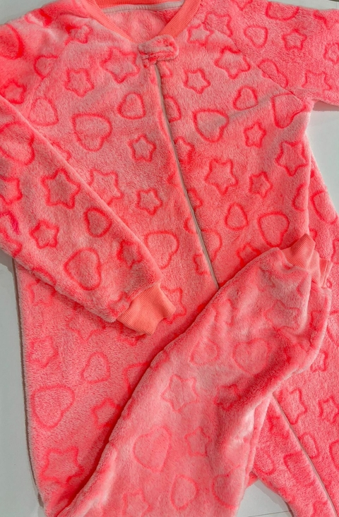 Enterito de plush fucsia corazones t7-8a (187) - comprar online