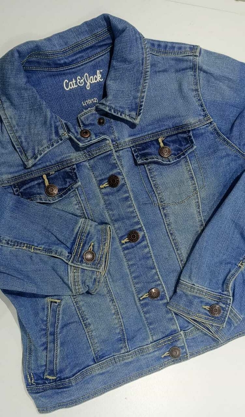 Campera de jean nena Cat y Jack T. 10-12 (367) - comprar online