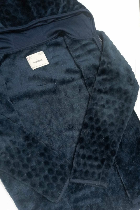 Campera azul de plush Fuzarka T. 9-10 (369) - comprar online