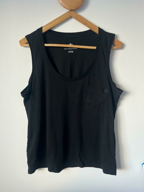 Musculosa negra Paula t3 (ci 38) - comprar online