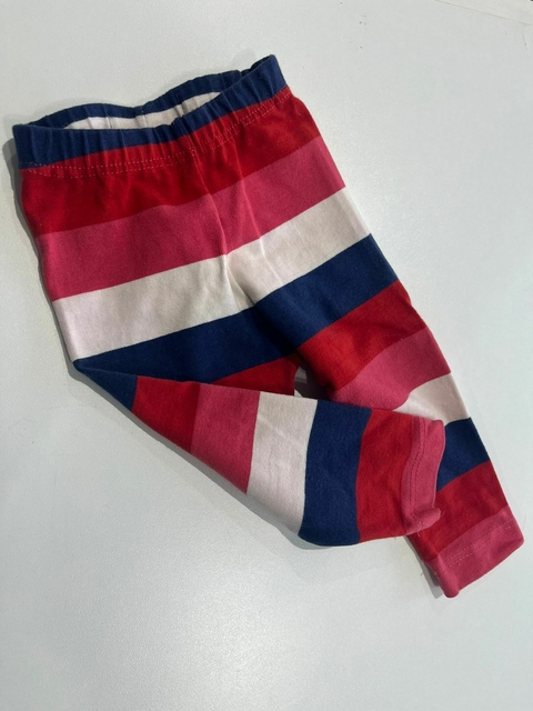 calza con líneas gruesas con azul, rojo y rosa owoko T 2a (375) - comprar online