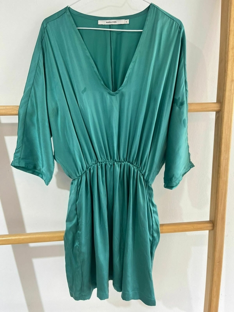 Vestido turquesa mc Maria Cher T.3 (36) - comprar online