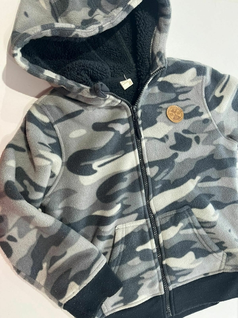 campera camuflada de polar yamp T8a (380) - comprar online