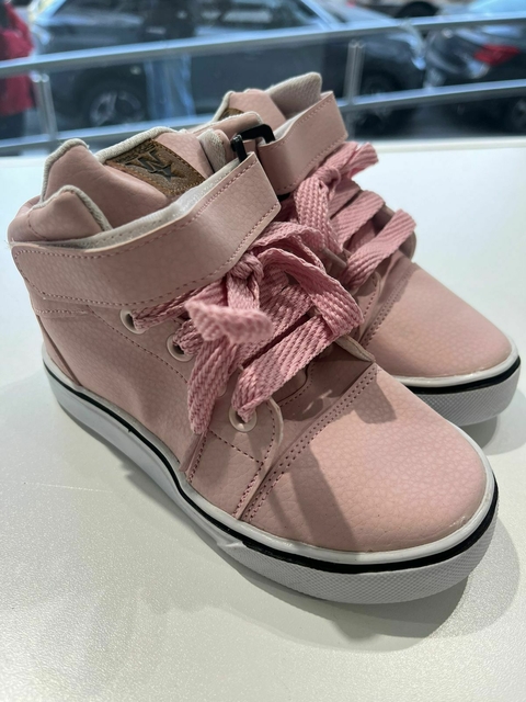 ZAPATILLAS NUEVAS TIPO BOTITA WESS KIDS ROSA T25 (106) - comprar online