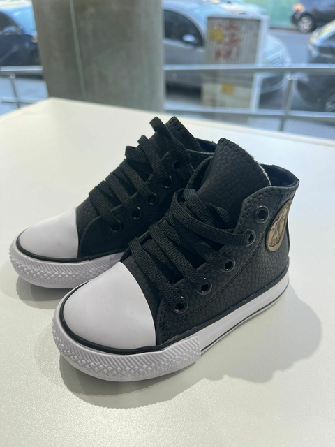 ZAPATILLAS NUEVAS TIPO BOTITA WESS KIDS NEGRAS (106) - comprar online
