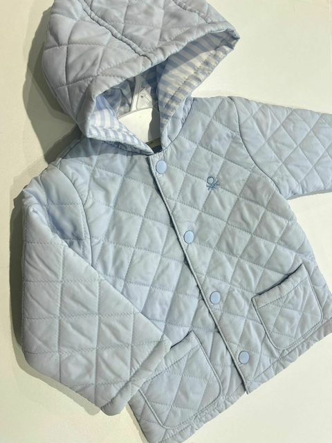 campera inflable celeste con bolsillos beneton baby T.1 (378) - comprar online