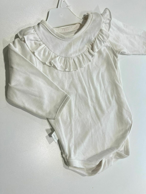 body ml blanco con flecos crayon T.12M (378) - comprar online