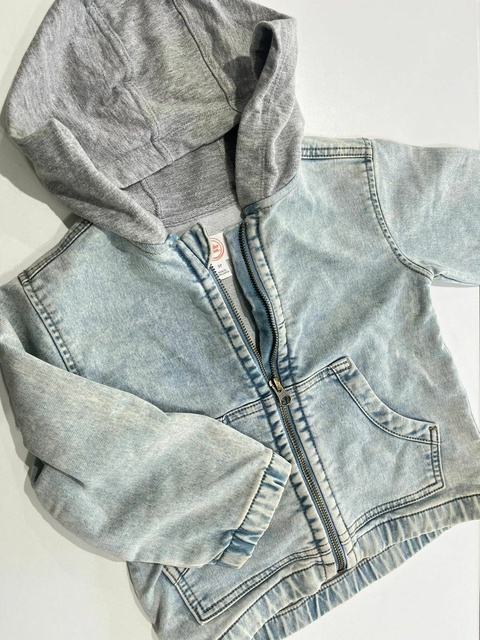 Campera de jean con capucha WOnder nation t3(173) - comprar online