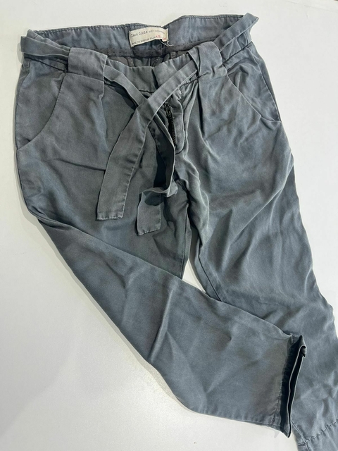 Pantalon gris con lazo Zara t4/5a (173) - comprar online
