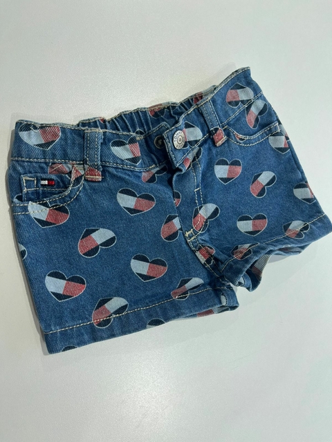 SHORT DE JEAN CORAZONES TOMMY T12 (399) - comprar online