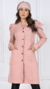 JALECO FEMININO - JASMIM - ROSA (ROSÊ) - comprar online
