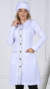 JALECO FEMININO - MARY - WHITE (BRANCO)