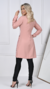JALECO FEMININO COM RENDA - MELINDA - ROSÊ (ROSA) na internet