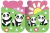 Stickers formas: Hola, pequeño panda - comprar online