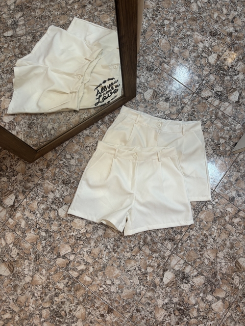 Short Sastrero con brillo