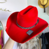 Chapéu Country Vermelho