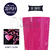 VINILO TERMO TEXTIL x 10CM - 3D PUFF - ROSA FLUO