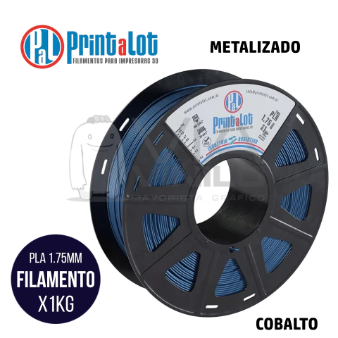 FILAMENTO PLA COBALTO METALIZADO - comprar online