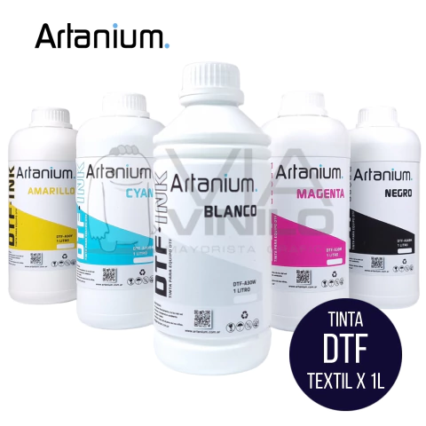 TINTA DTF - PARA TEXTILES - 1LT - comprar online
