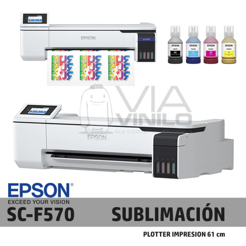 PLOTTER EPSON F570 SUBLIMACION 61cm