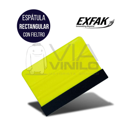 ESPATULA RECTANGULAR CON FIELTRO - EXFAK