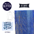 VINILO TERMO TEXTIL x 10CM - GLITTER - AZUL