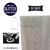 VINILO TERMO TEXTIL x 10CM - GLITTER - BLANCO ARCOIRIS