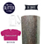 VINILO TERMO TEXTIL x 10CM - GLITTER - PLATEADO