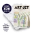 PAPEL GLOSSY A4 ADHESIVO ART JET 115grs 20h
