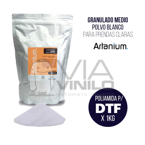 POLVO DTF BLANCO x1Kg - POLIAMIDA