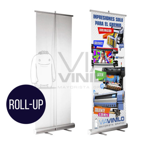 PORTA BANNER ROLL UP - 85X200 CM