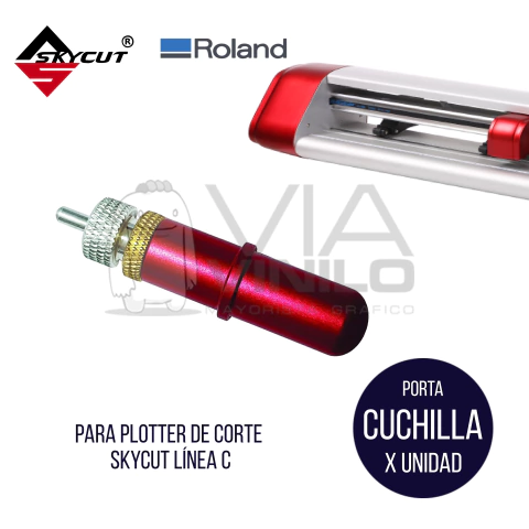 PORTA CUCHILLA - ROJA