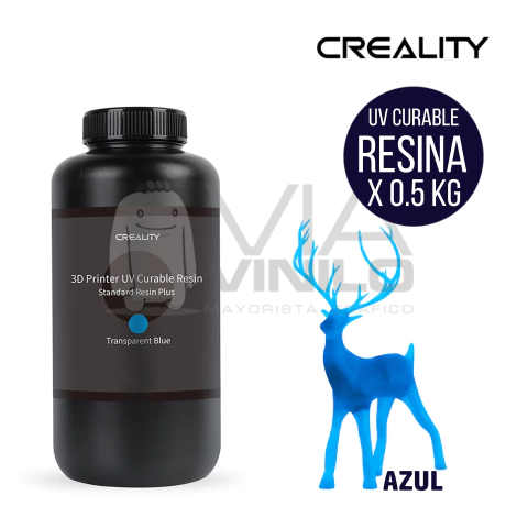 RESINA STANDARD - TRANSPARENTE AZUL