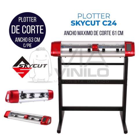PLOTTER DE CORTE SKYCUT C24 CON PIE