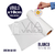 VINILO BLANCO SUBLIMABLE x 10 cm
