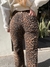 JEAN WIDE RAVEN ANIMAL MARRON - comprar online