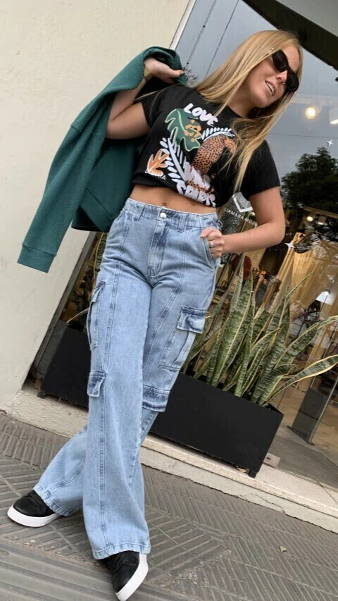 WIDE CARGO LEVY STONE - comprar online