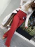JEAN VELVET ROJO en internet