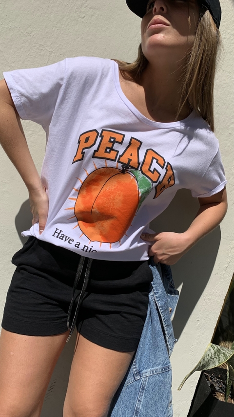 REMERA PEACH