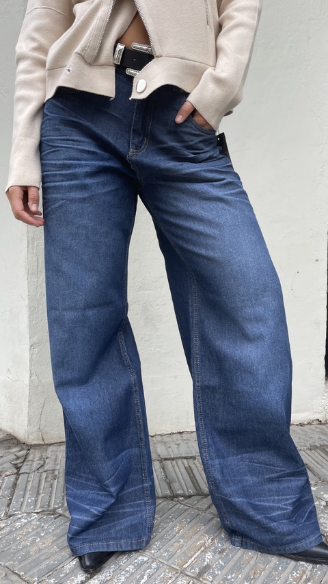 JEAN WIDE LEG WOLF