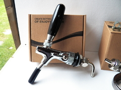 Canilla doble acción TALOS 100% acero inox. - comprar online