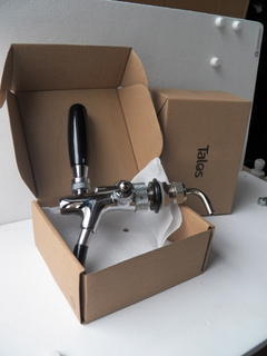 Canilla doble acción TALOS 100% acero inox. - BREWERY SUPPLIES