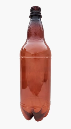 Botellas Pet 1 litro ámbar c/tapa x 100 unidades en internet