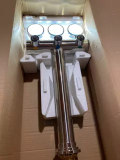 Pilón Talos T Acero Inoxidable Para 3 Canillas Con Led - comprar online