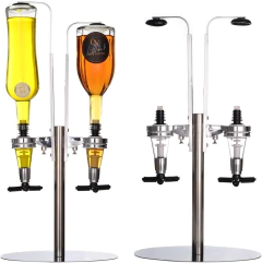 Dispenser De Bebidas Para 2 Botellas Bar Butler con base - comprar online