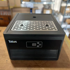 Chopera Eléctrica Talos Pilón negro cobra 2 canillas - tienda online